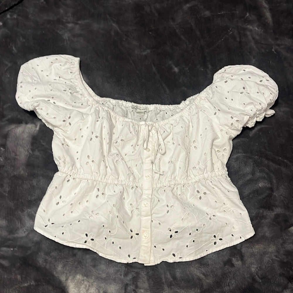 White American Eagle top